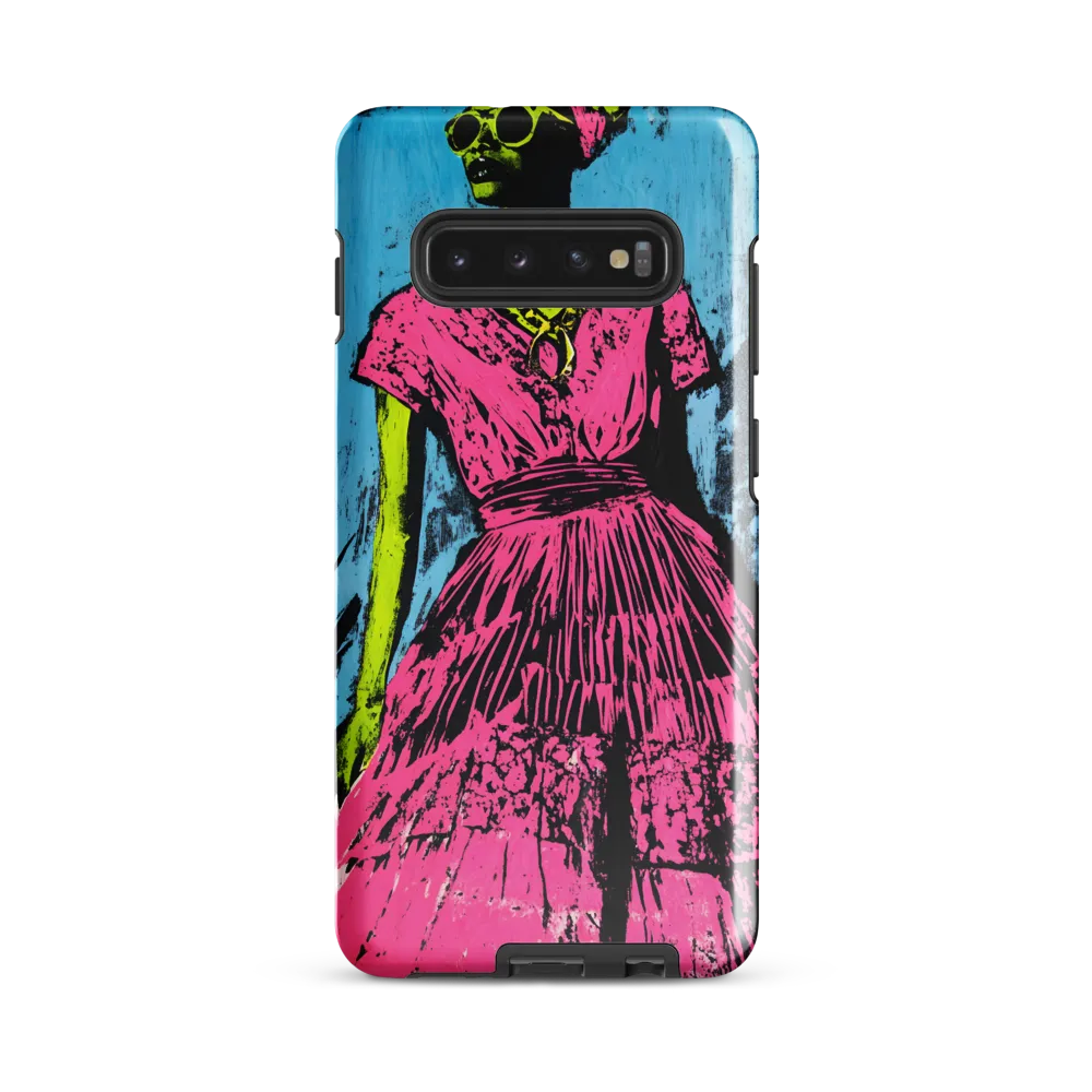 Vibrant Elegance | Phone Case |  S10 Plus | Tough Case | Glossy