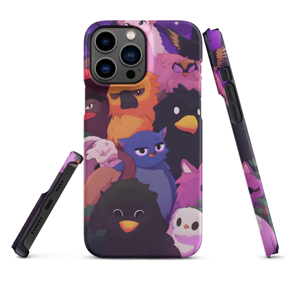 Whimsical Avian Gathering