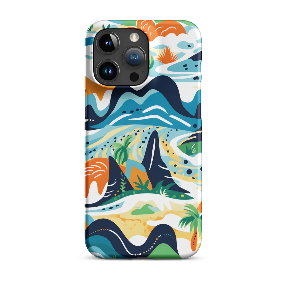 Abstract Tropical Landscape