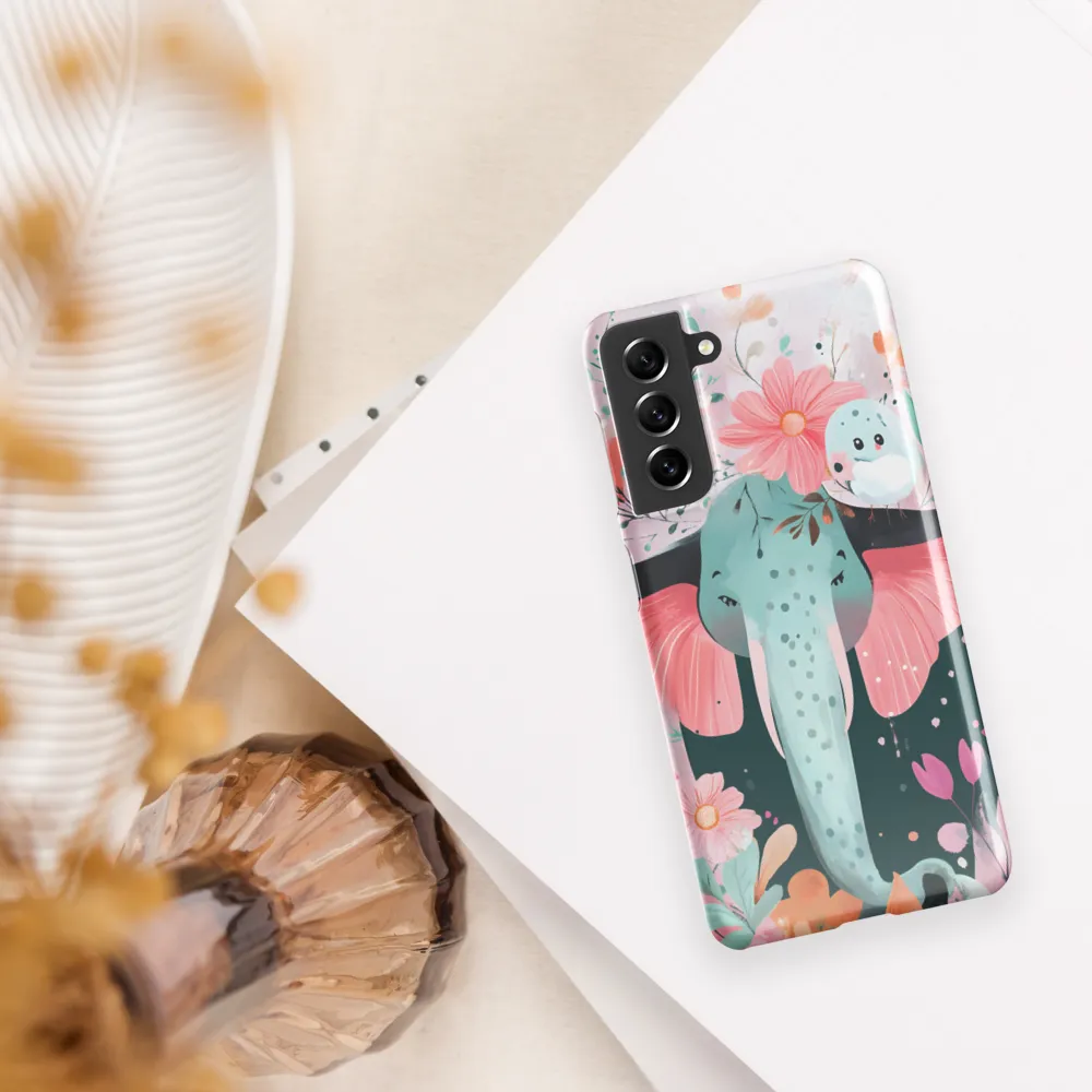 Whimsical Elephant in Bloom
