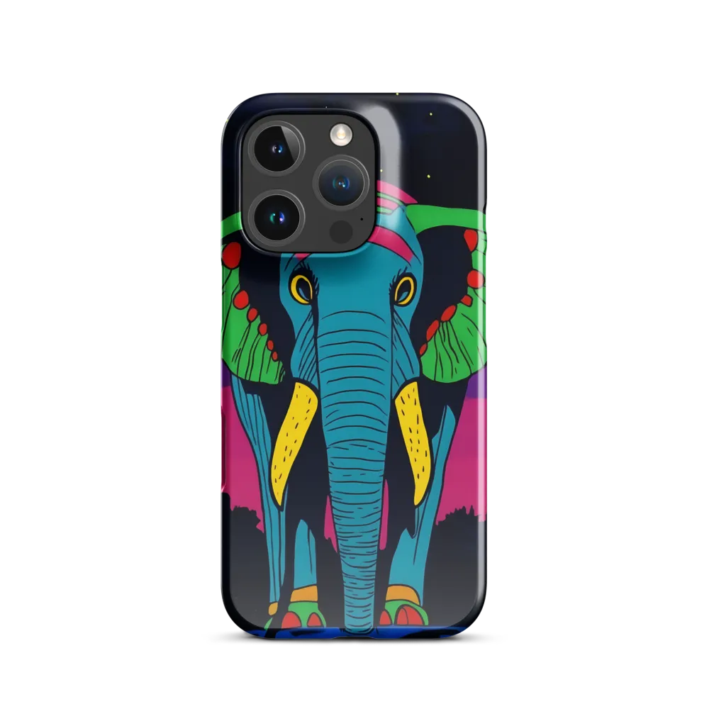 Whimsical Majesty: The Vibrant Elephant