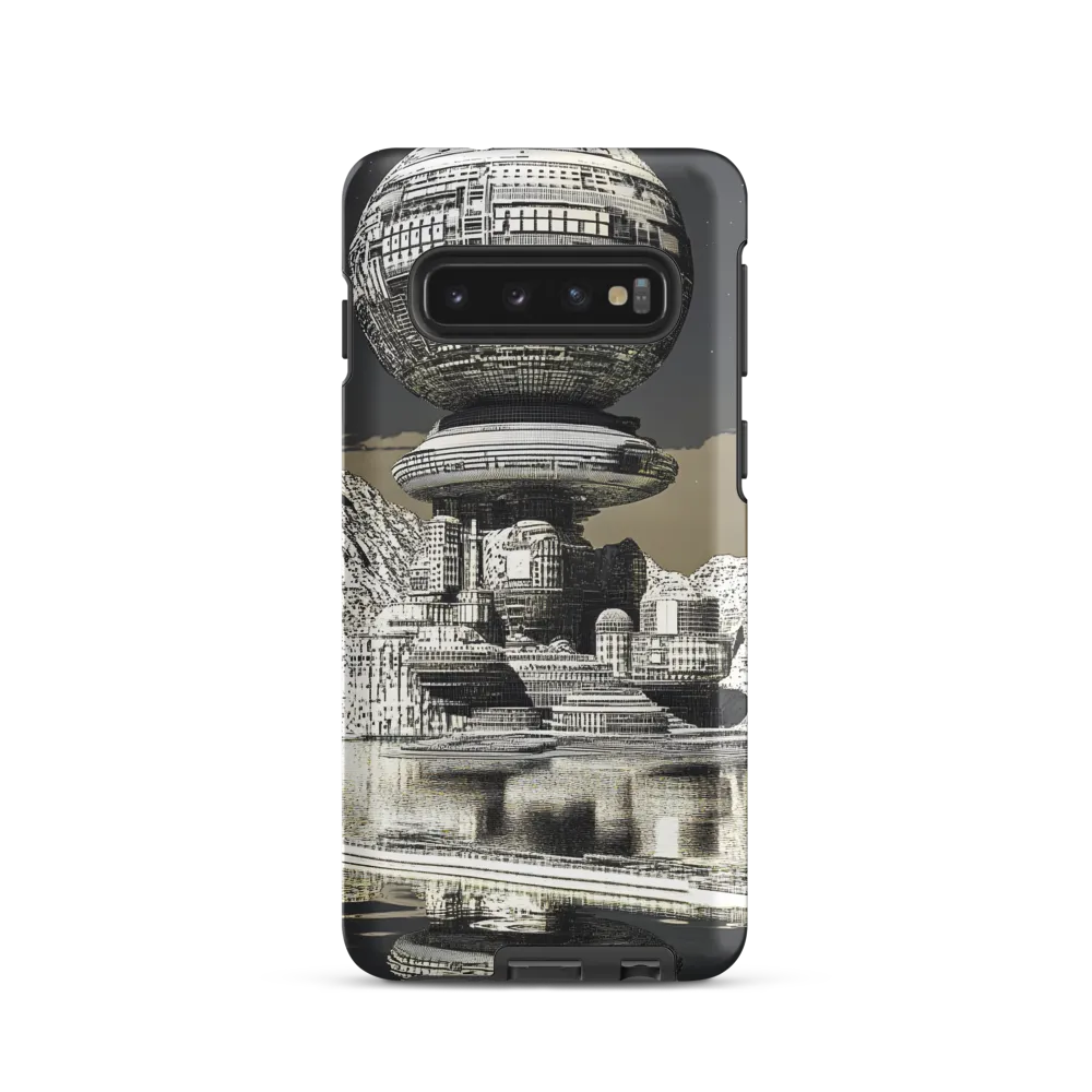 Reflections of a Futuristic Dreamscape | Phone Case |  S10 | Tough Case | Matte