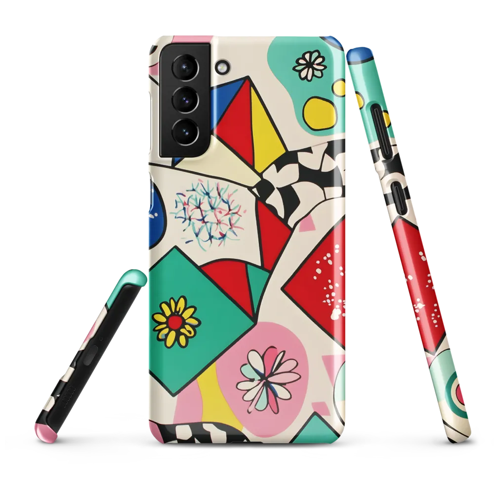 Joyful Geometry: A Playful Dance of Shapes and Colors