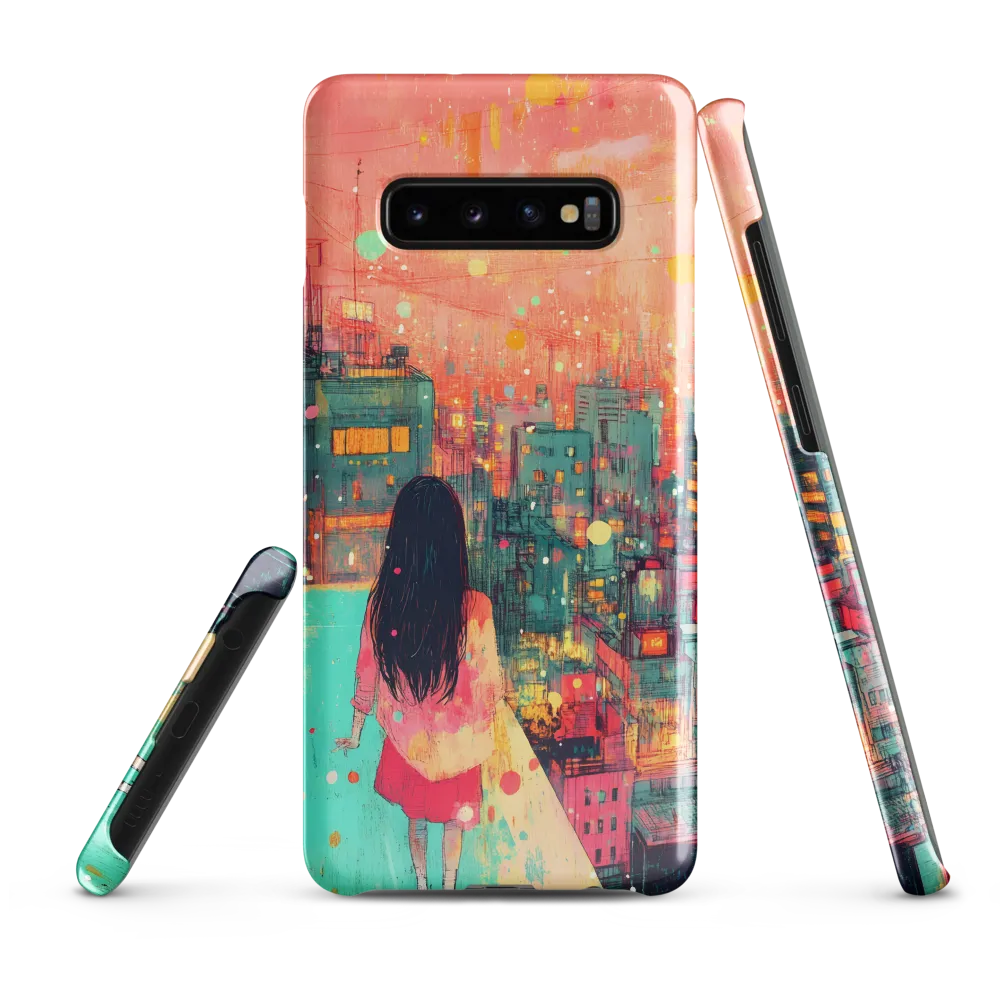 Serenity Above the City | Phone Case |  S10 Plus | Snap Case | Glossy