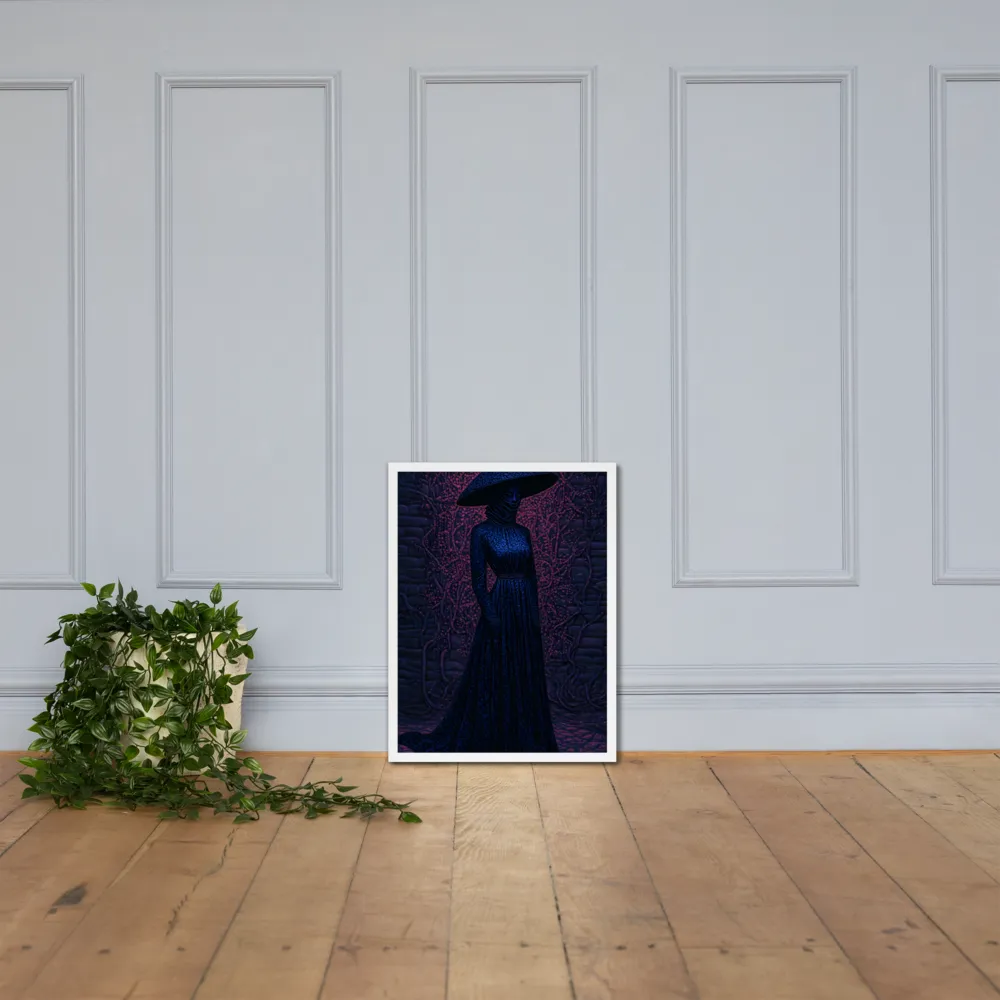 Veil of Enigma | Poster with White Frame | 18″×24″