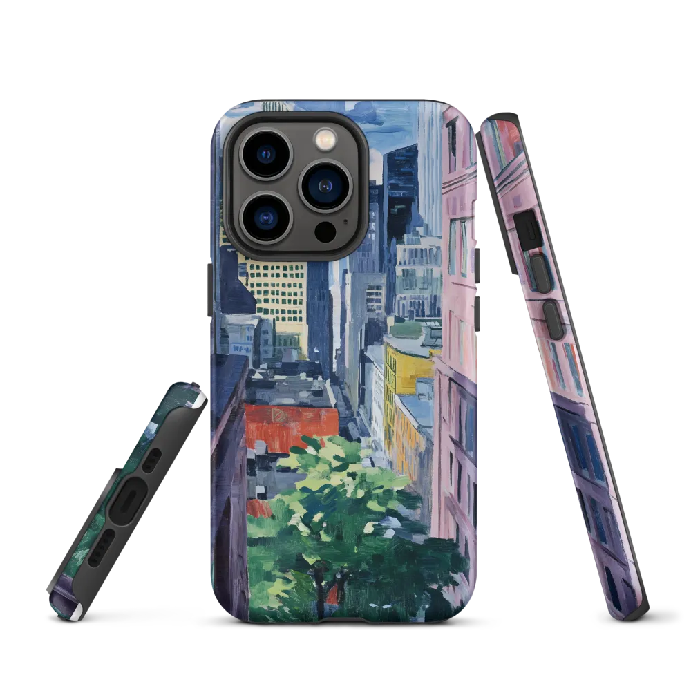 Urban Symphony: A Cityscape in Color