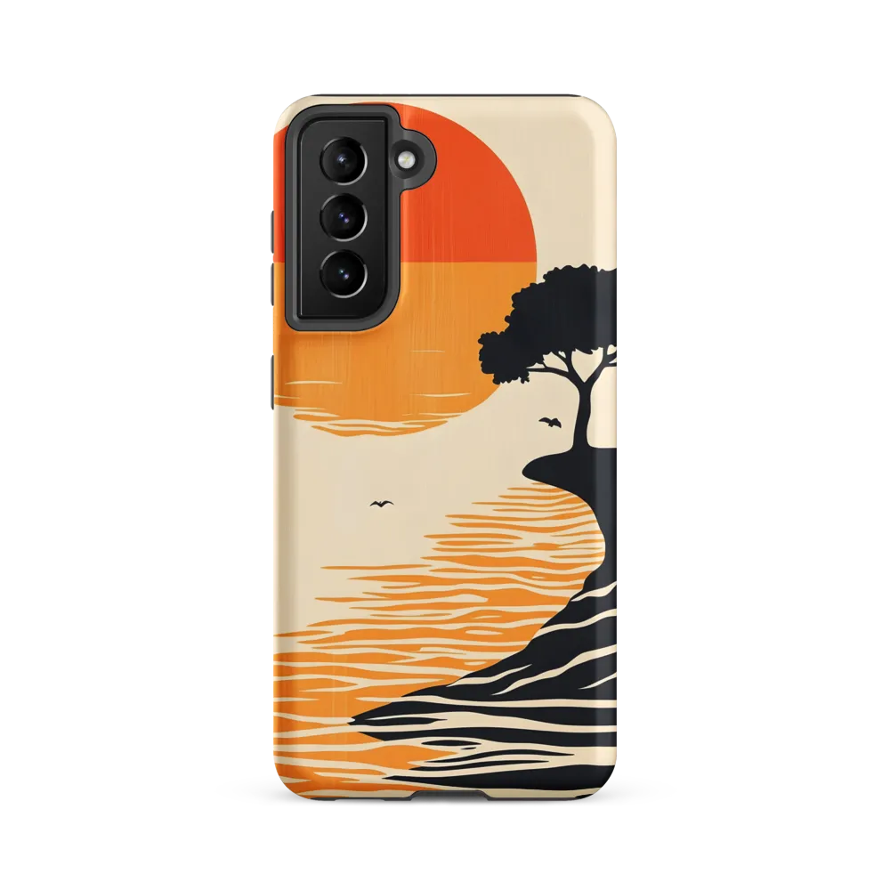 Serene Sunset | Phone Case |  S21 FE | Tough Case | Matte