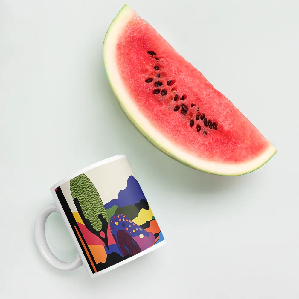 Whimsical Landscape in Color | Mugs | Multiple Sizes & Colors