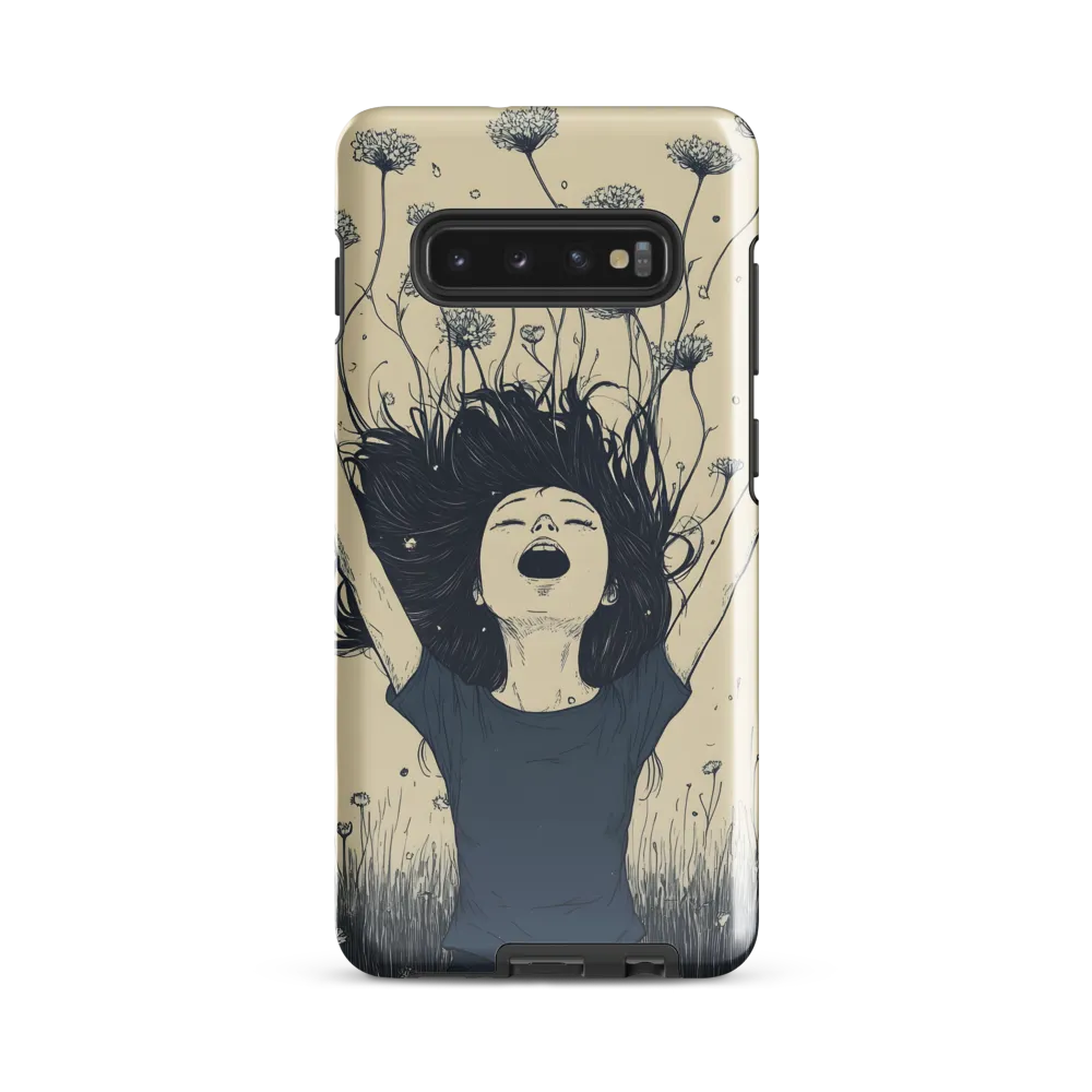 Embracing Nature's Joy | Phone Case |  S10 Plus | Tough Case | Glossy