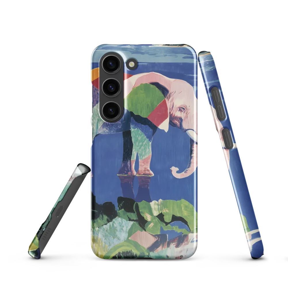 Serenity in Color: The Elephants of Reflection