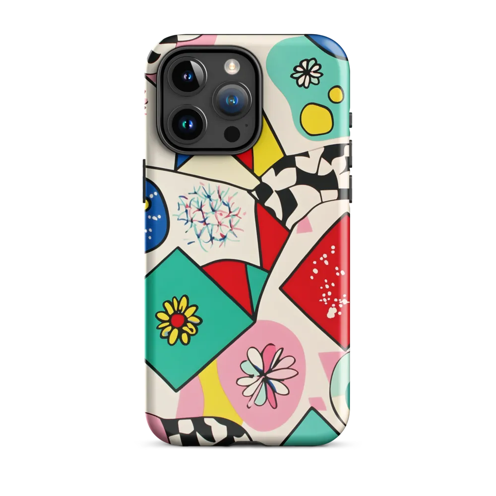 Joyful Geometry: A Playful Dance of Shapes and Colors