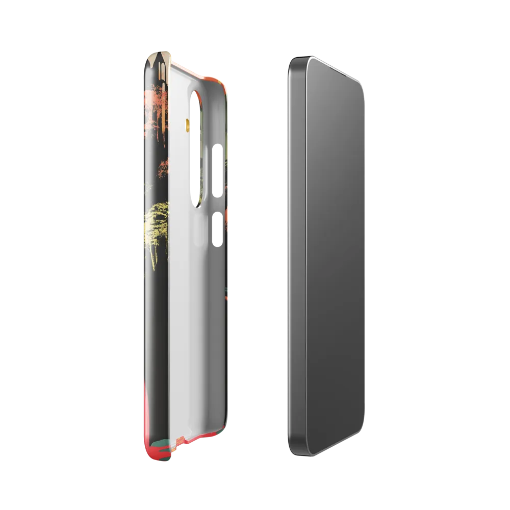 Elysian Echoes: A Surreal Reflections | Phone Case |  S24 | Snap Case | Glossy