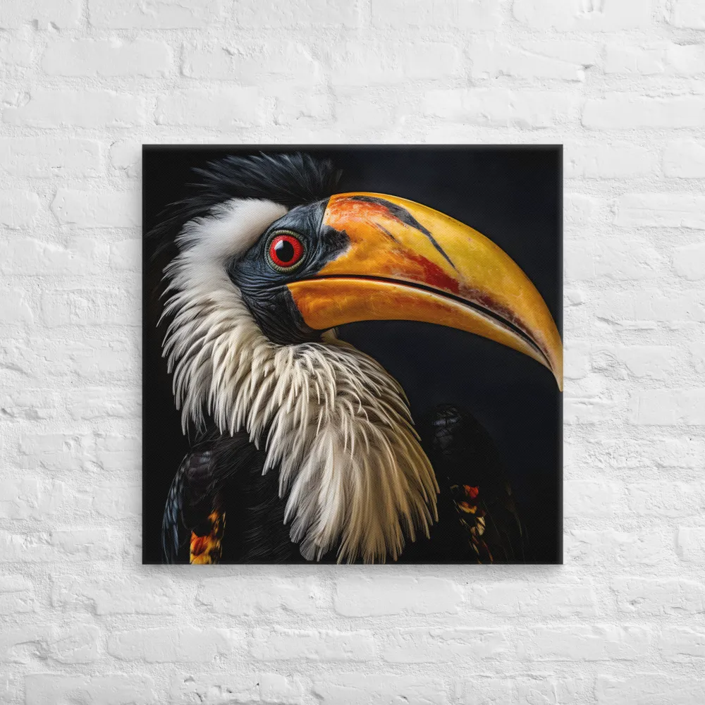 Majestic Hornbill Portrait