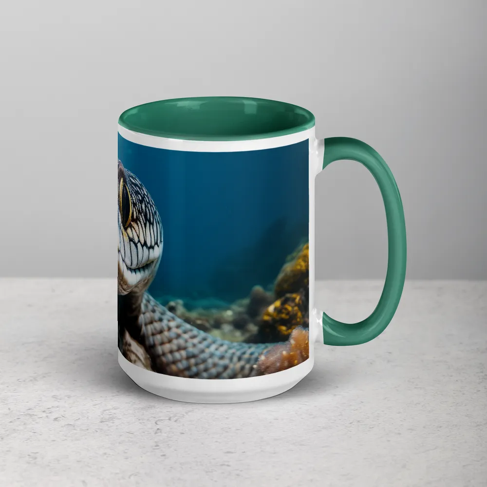 Underwater Majesty: The Serpent's Gaze