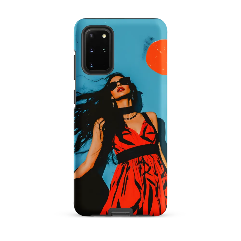 Sunset in Fashion: A Modern Portrait