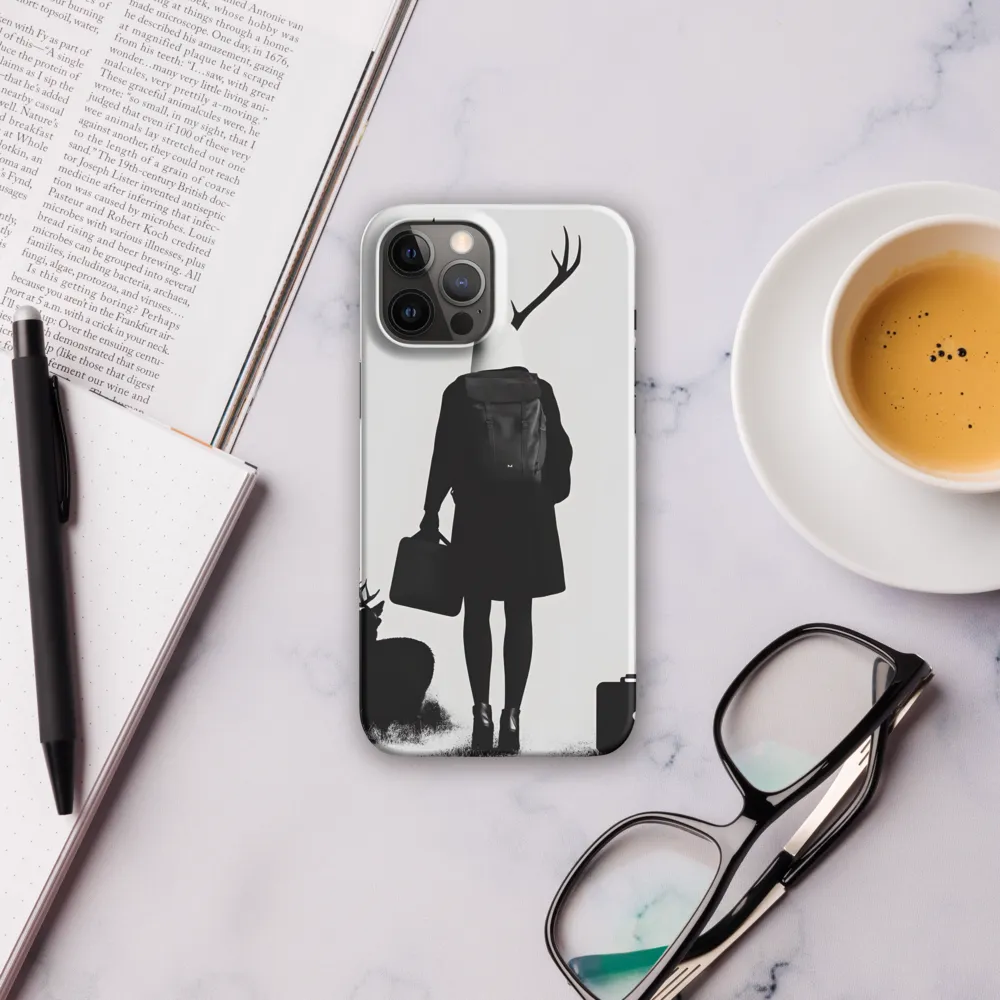 Antlered Reflections | Phone Case |  12 Pro Max | Snap Case | Matte