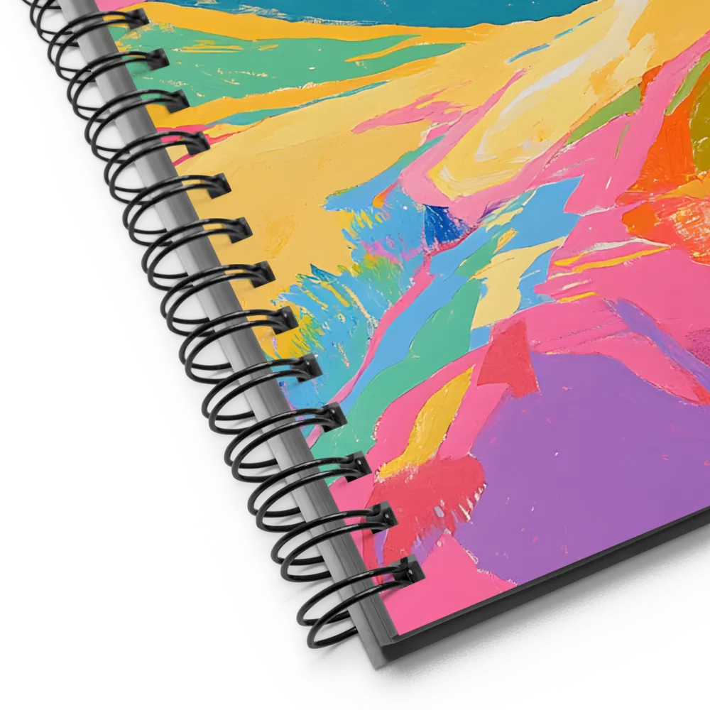 Vibrant Nature's Palette | Spiral Notebook