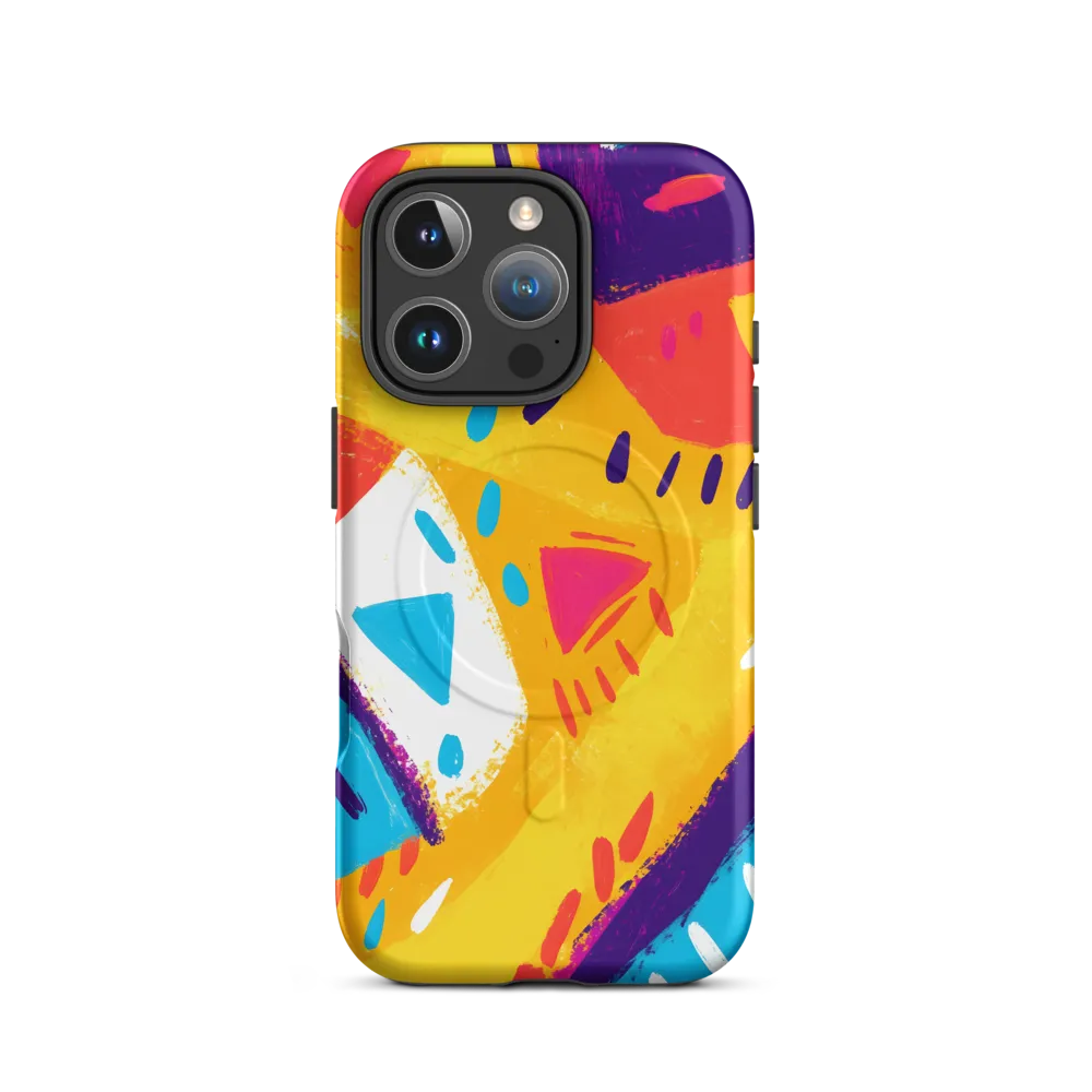 Playful Geometries | Phone Case |  16 Pro | MagSafe® Tough Case | Matte