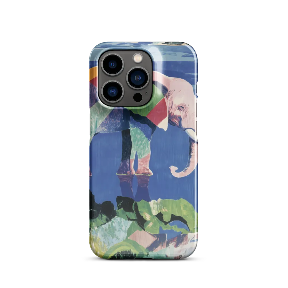 Serenity in Color: The Elephants of Reflection