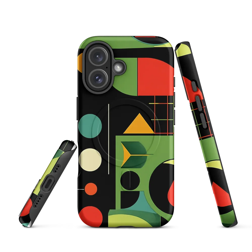 Geometric Harmony | Phone Case |  16 | MagSafe® Tough Case | Matte
