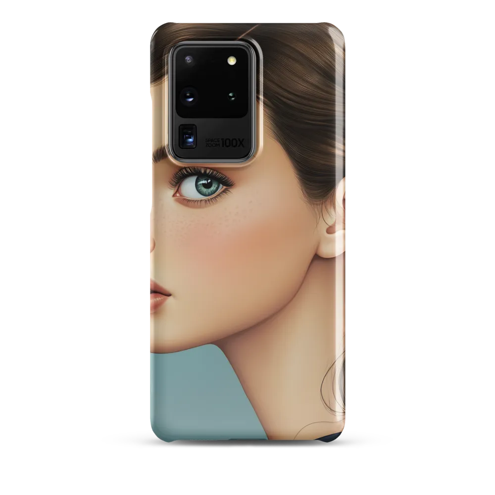 Captivating Gaze: A Modern Portrait