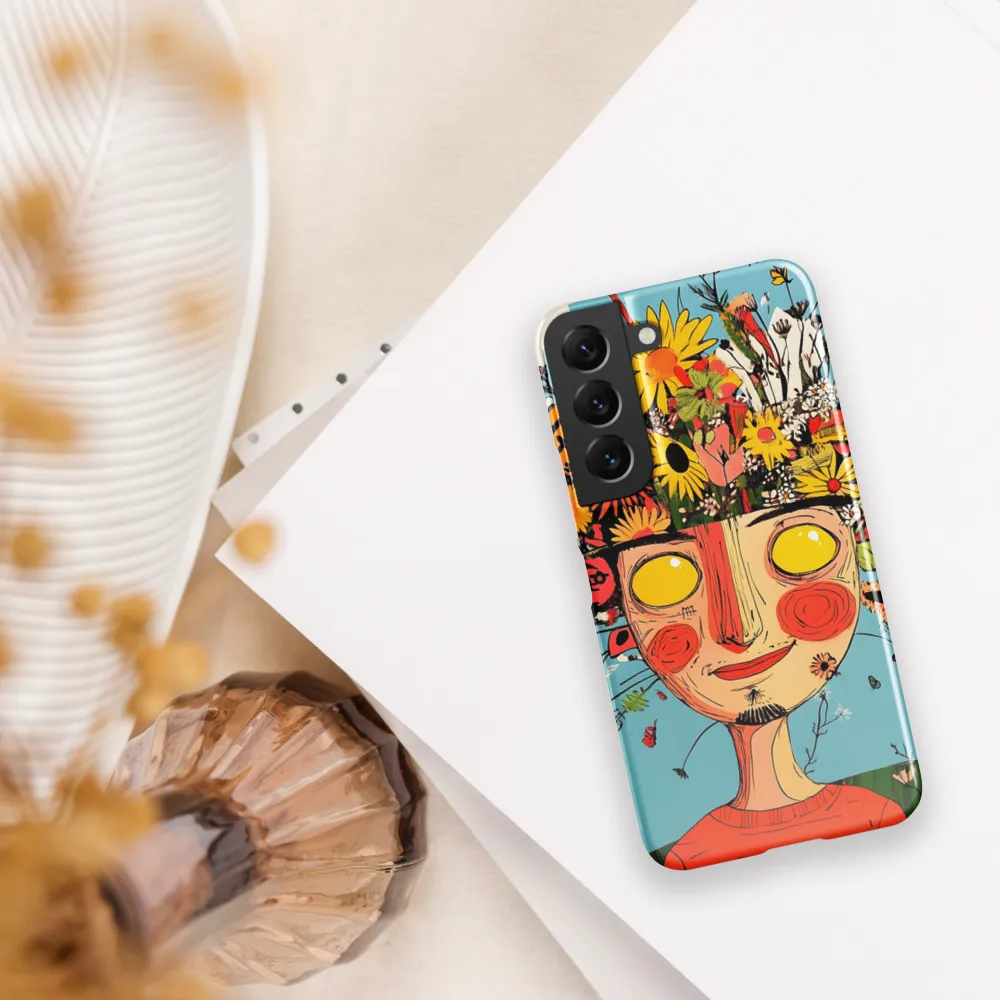 Whimsical Bloom | Phone Case |  S22 | Snap Case | Glossy