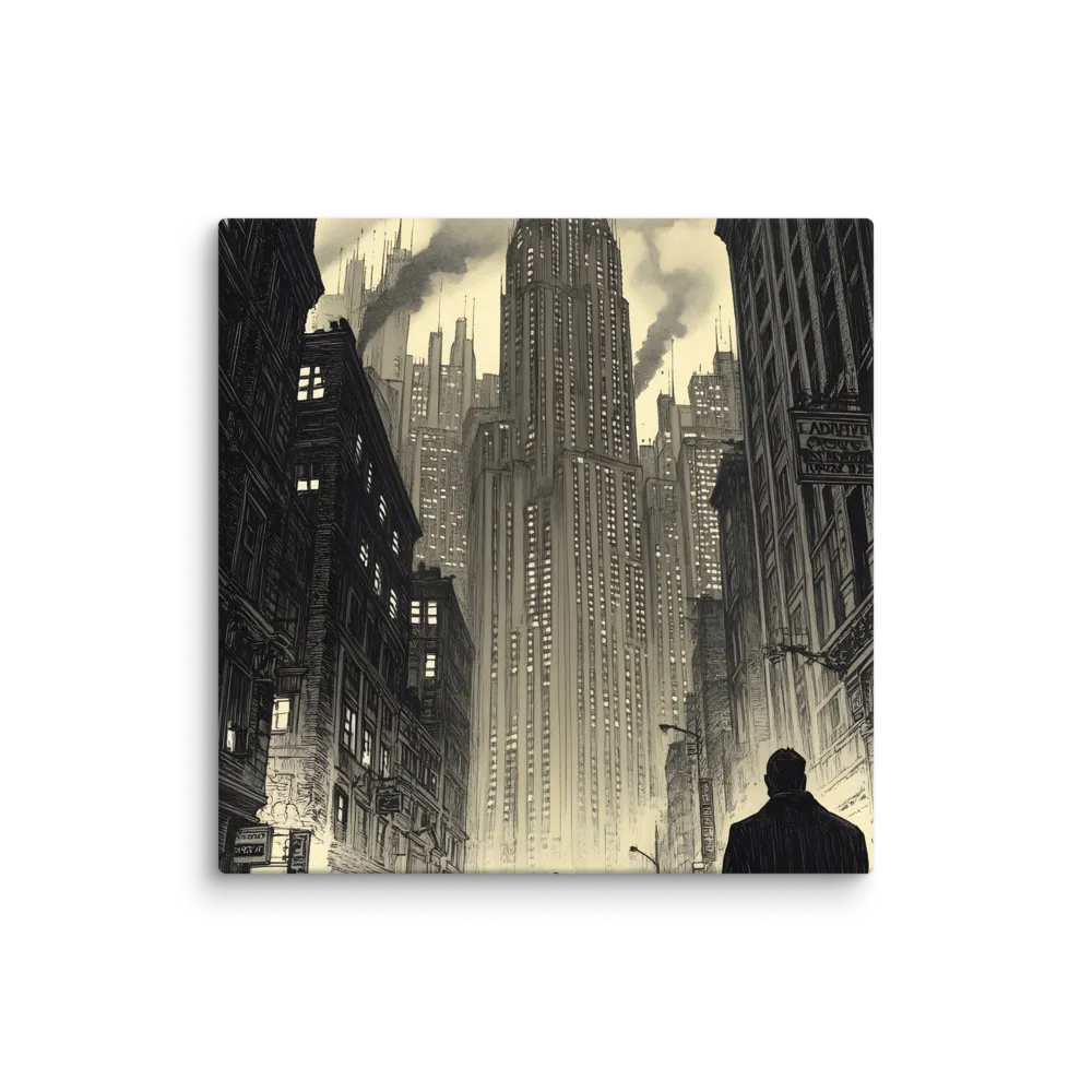 Echoes of the City | Canvas | 36″×36″