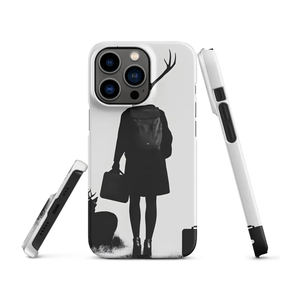 Antlered Reflections | Phone Case |  13 Pro | Snap Case | Matte