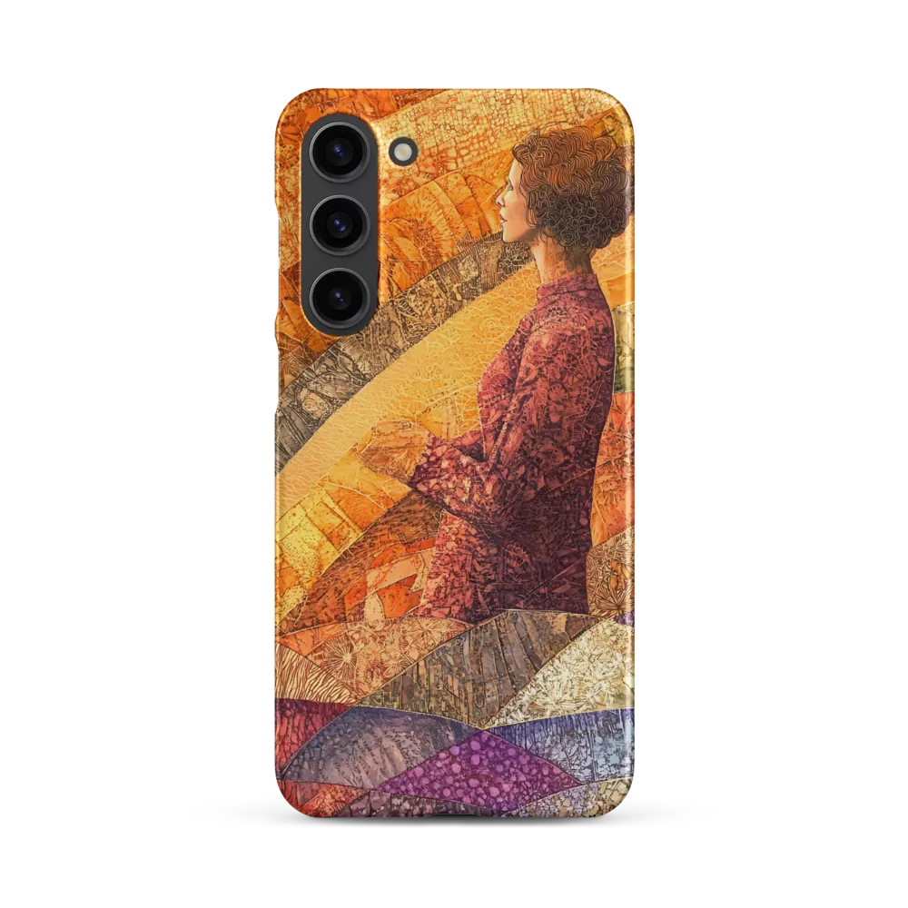 Whispers of Contemplation | Phone Case |  S23 Plus | Snap Case | Matte