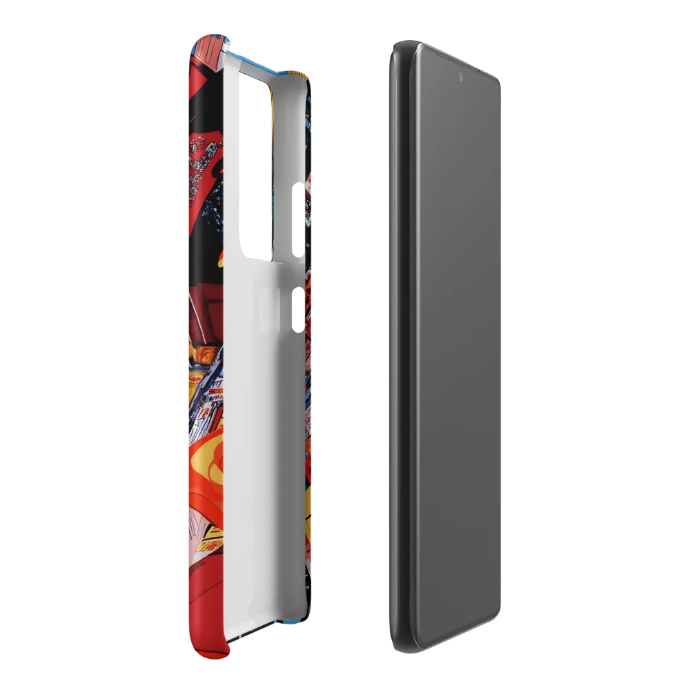 Urban Symphony: A Bird's-Eye View of Life | Phone Case |  S21 Ultra | Snap Case | Matte