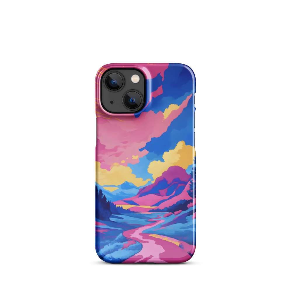 Dreamscape: The Serene River | Phone Case |  13 Mini | Snap Case | Glossy