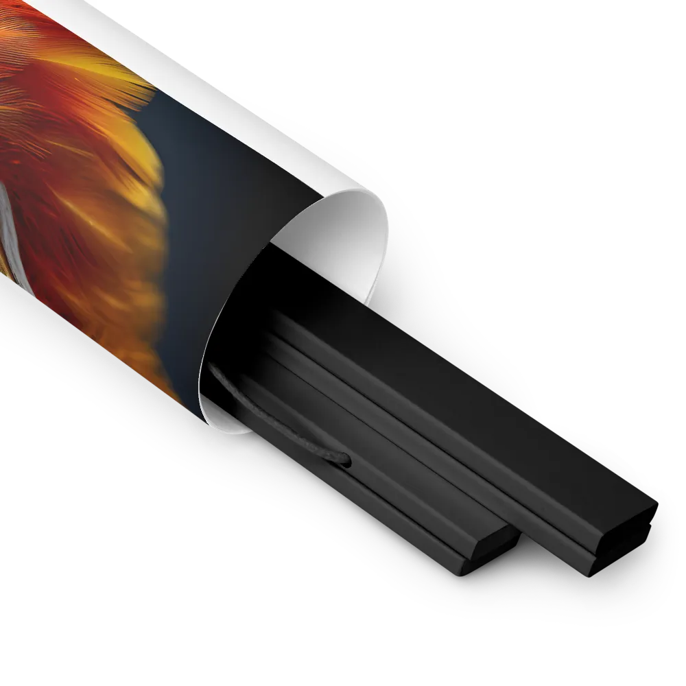 The Fiery Gaze of the Parrot
