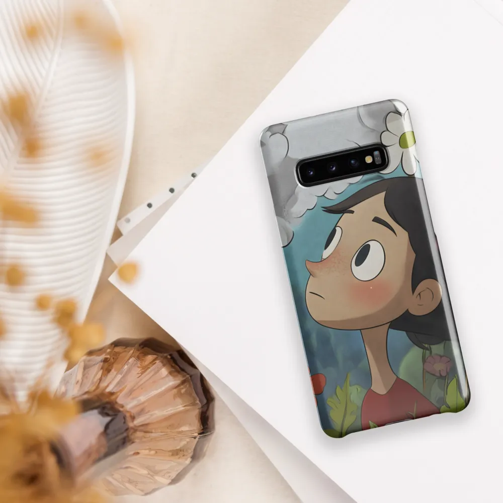 Curiosity in Bloom | Phone Case |  S10 Plus | Snap Case | Glossy