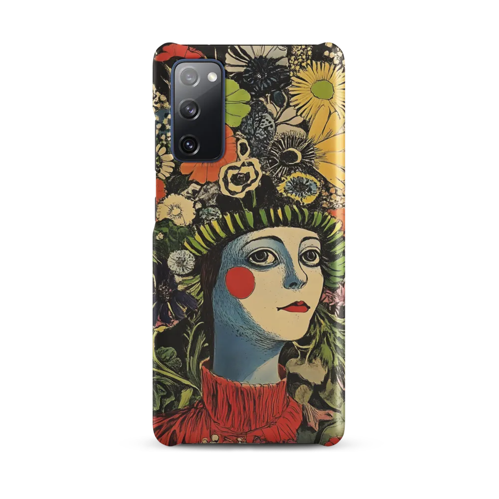 Floral Whimsy: A Portrait of Nature's Embrace