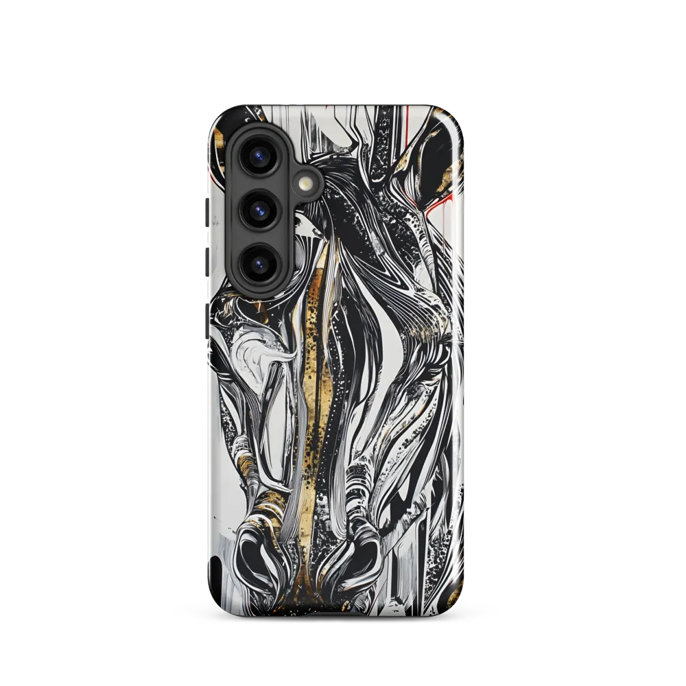 Ethereal Majesty: The Abstract Zebra