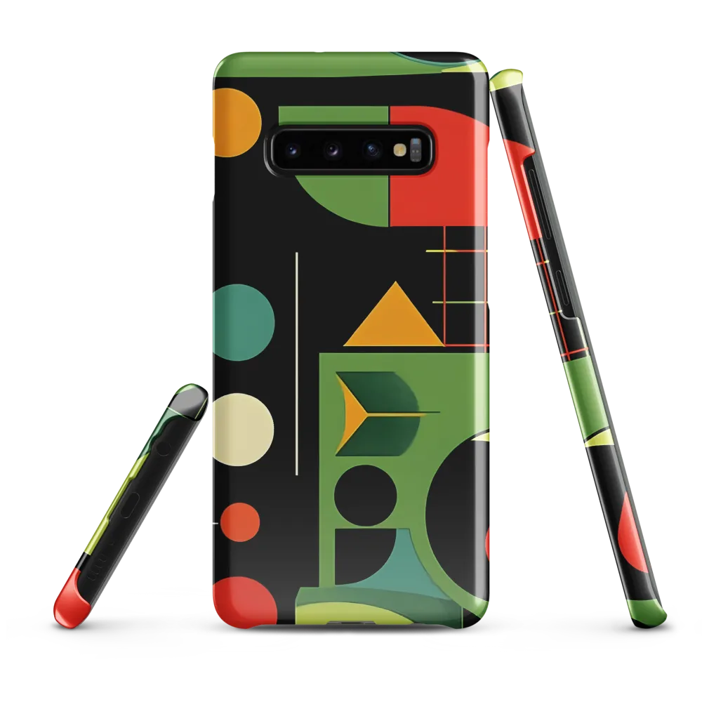 Geometric Harmony | Phone Case |  S10 Plus | Snap Case | Glossy