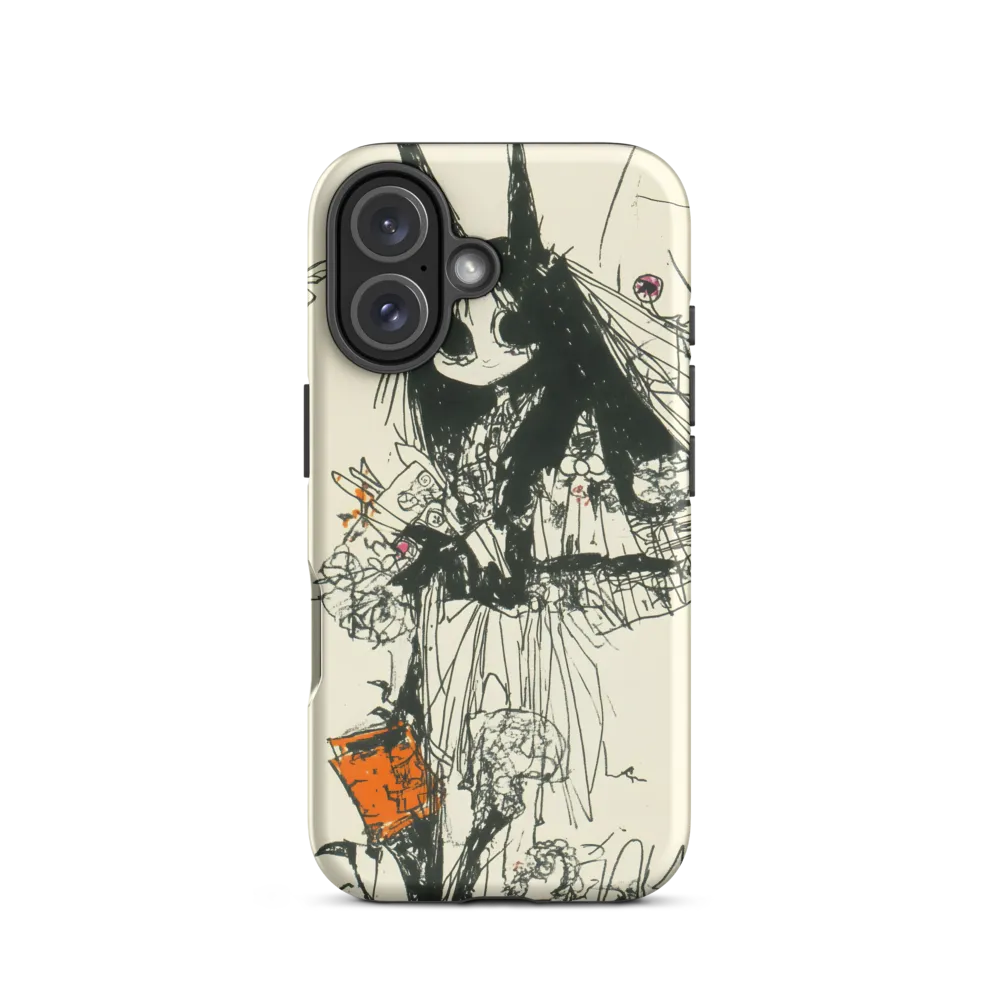 Whimsical Flora | Phone Case |  16 | Tough Case | Matte