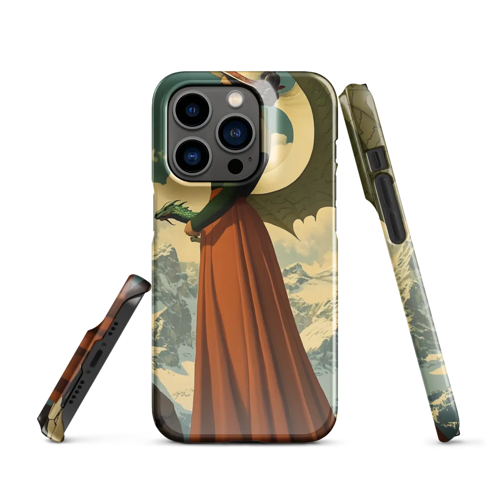 Mystic Harmony: The Dragon Keeper | Phone Case |  14 Pro | Snap Case | Glossy