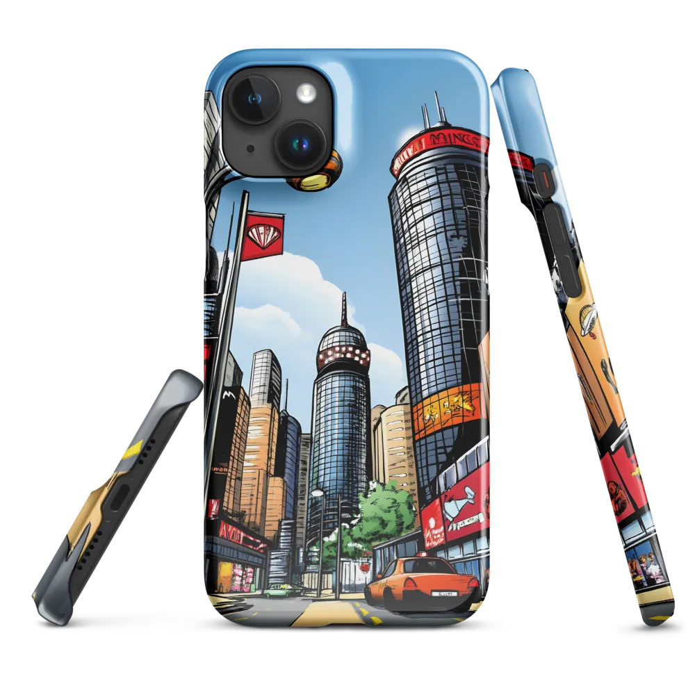 Urban Pulse: A Comic Cityscape