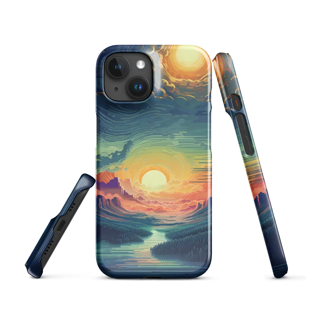 Elysium at Dusk | Phone Case |  15 | Snap Case | Glossy