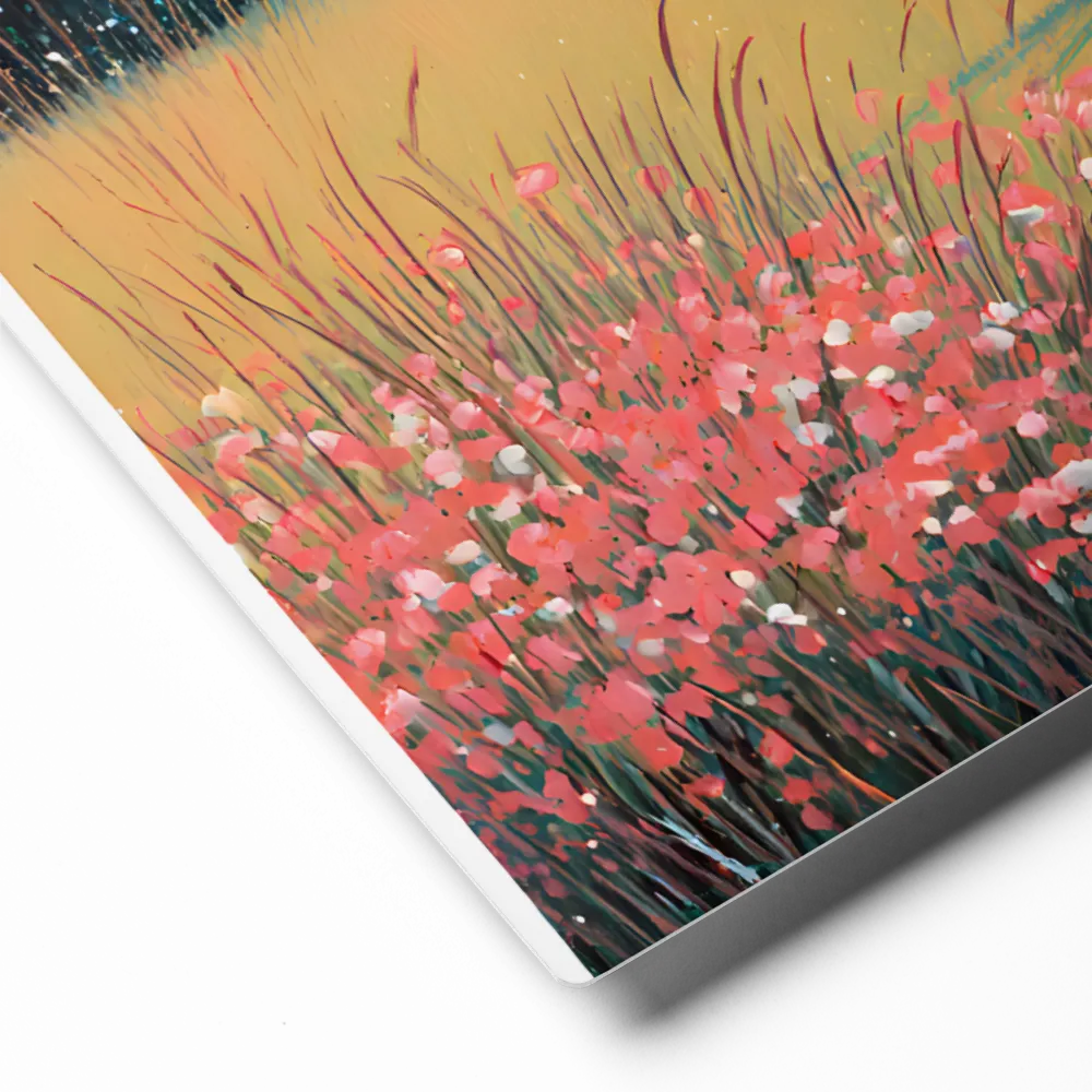 Lakeside Reverie 
 Metal Print | 12″x 12″