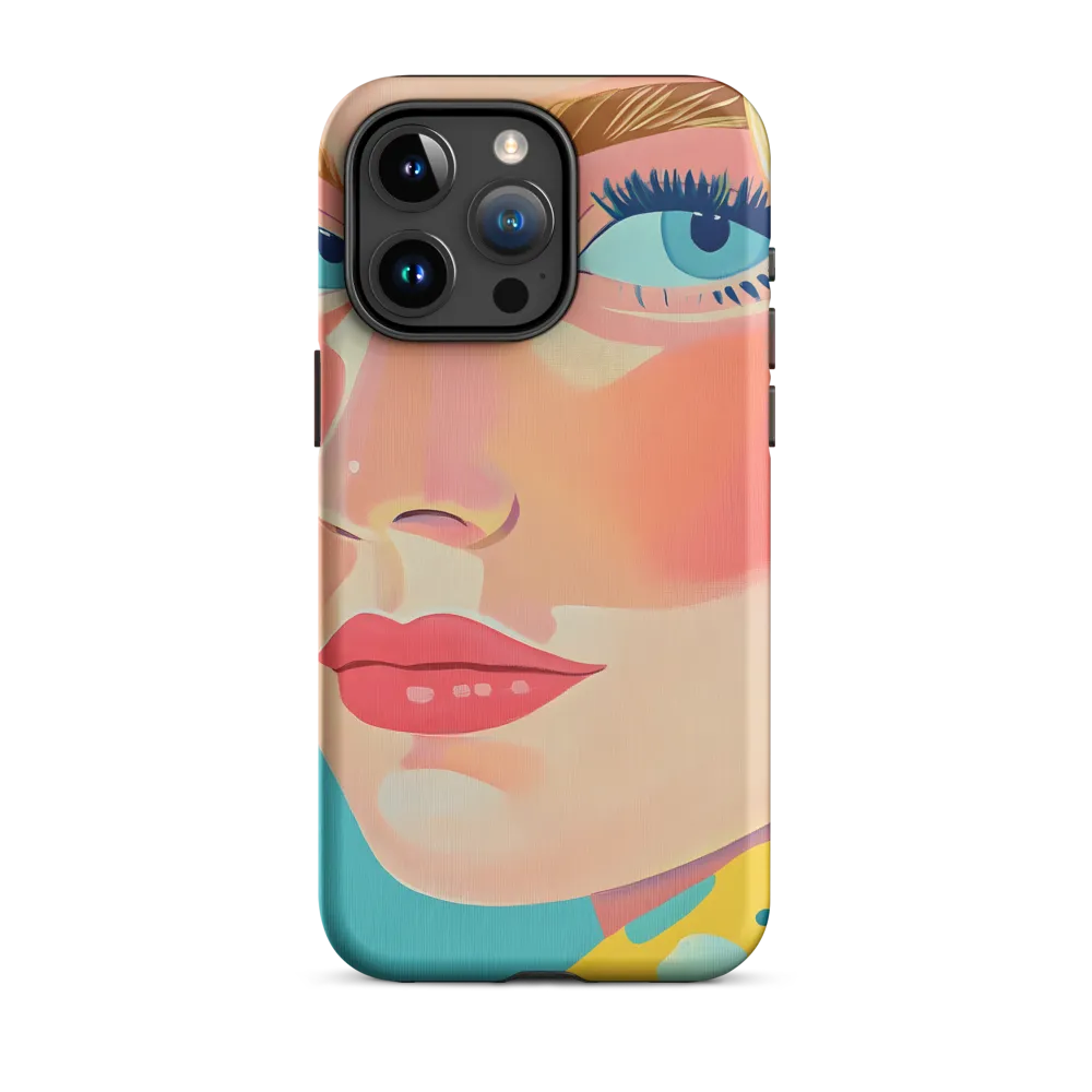 Vibrant Elegance: A Pop Art Portrait