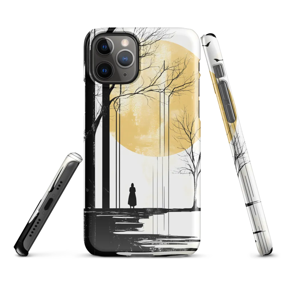 Solitude Under the Yellow Sun | Phone Case |  11 Pro | Snap Case | Glossy
