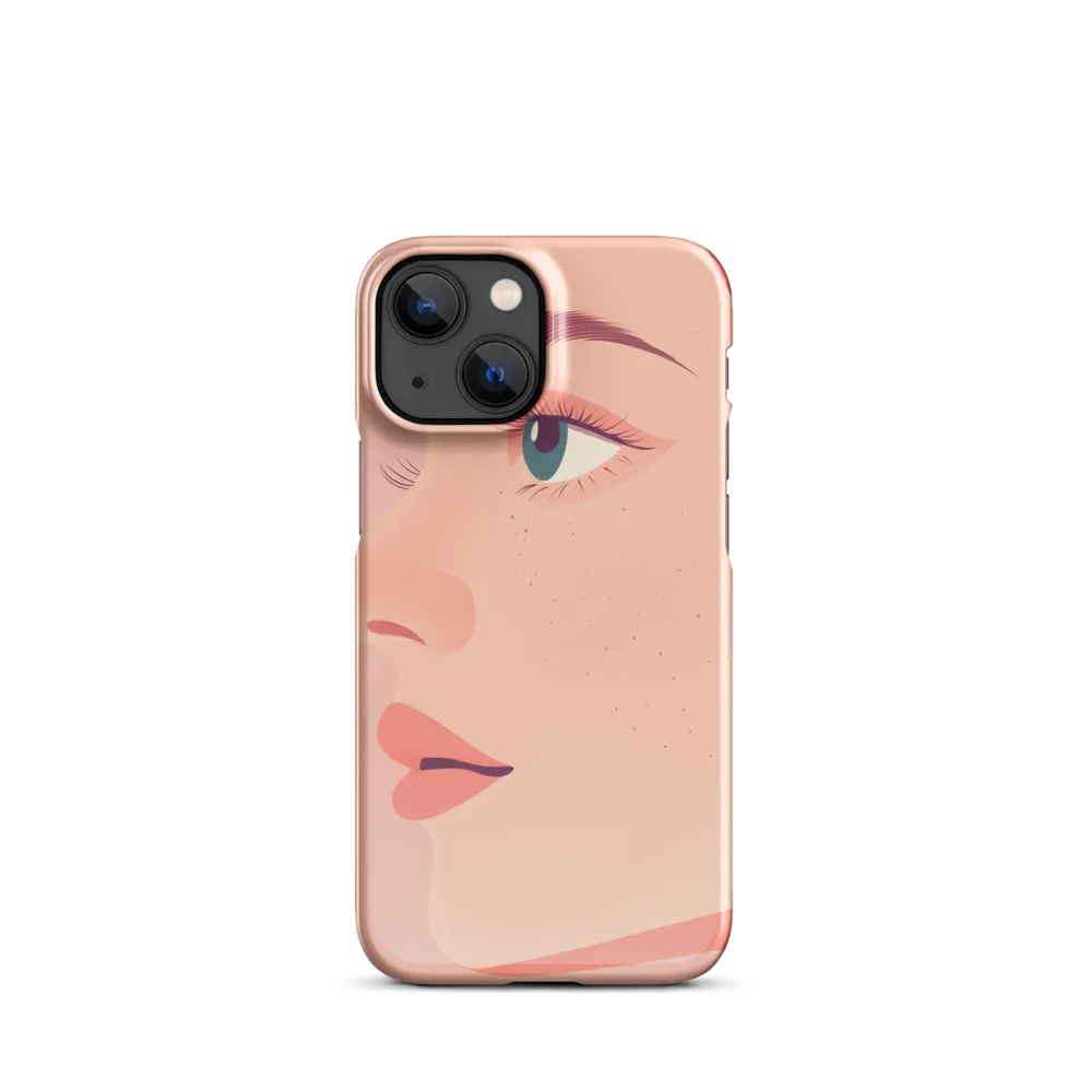 Serenity in Profile | Phone Case |  13 Mini | Snap Case | Glossy