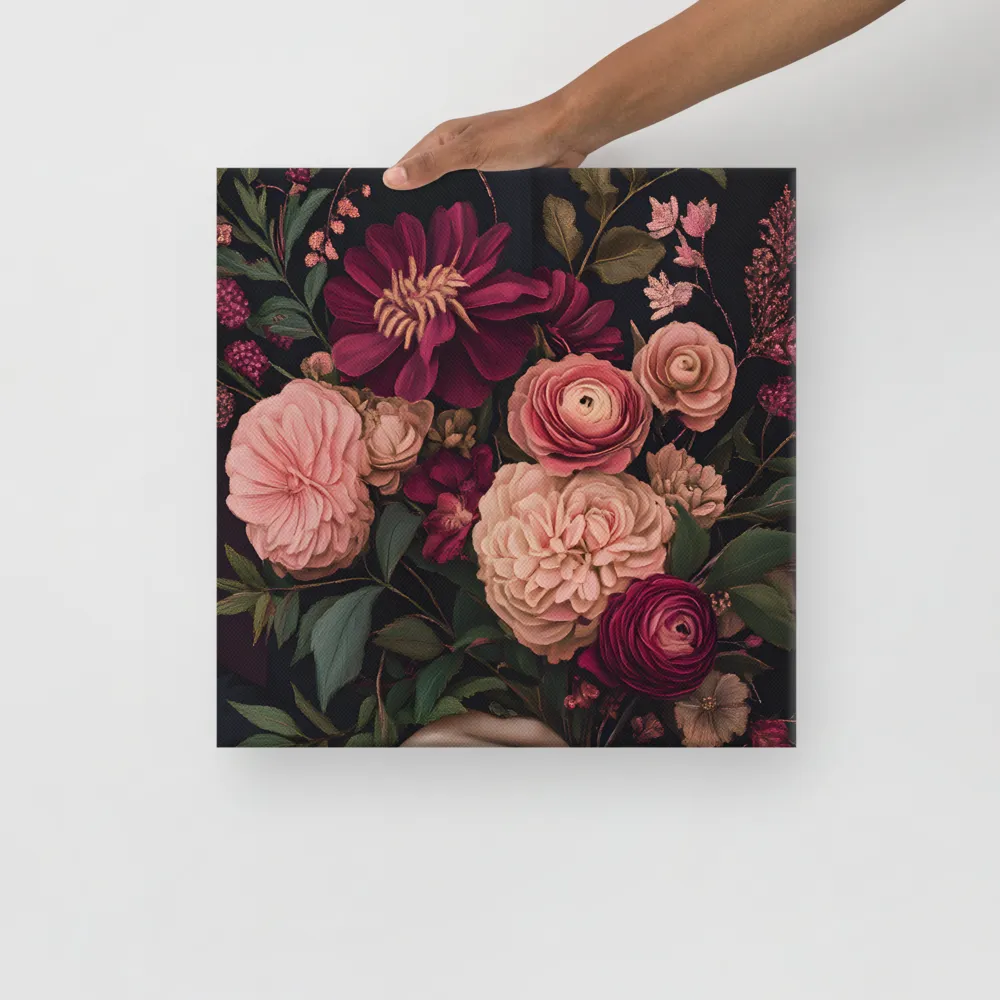 Botanical Elegance | Canvas | 16″×16″
