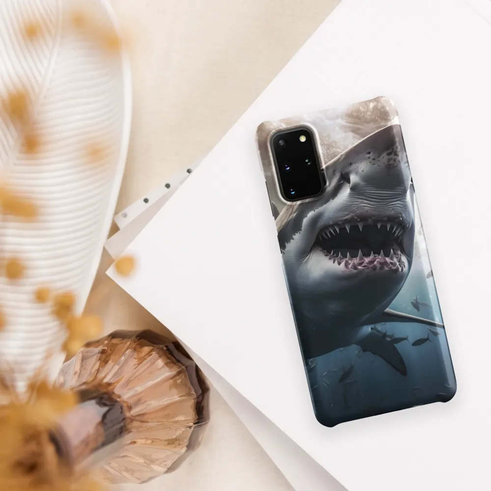 The Apex Predator: An Underwater Encounter | Phone Case |  S20 Plus | Snap Case | Matte