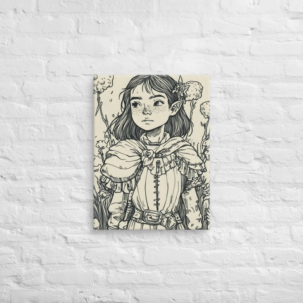 A Young Guardian of Nature | Canvas | 18″×24″