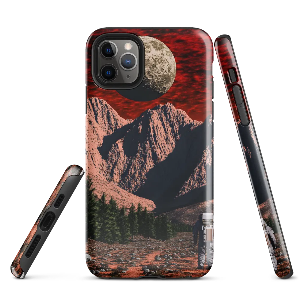 Beyond the Mountains: An Astronaut's Journey | Phone Case |  11 Pro Max | Tough Case | Glossy