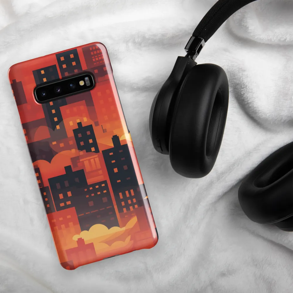 Radiance of the Urban Horizon | Phone Case |  S10 Plus | Snap Case | Glossy