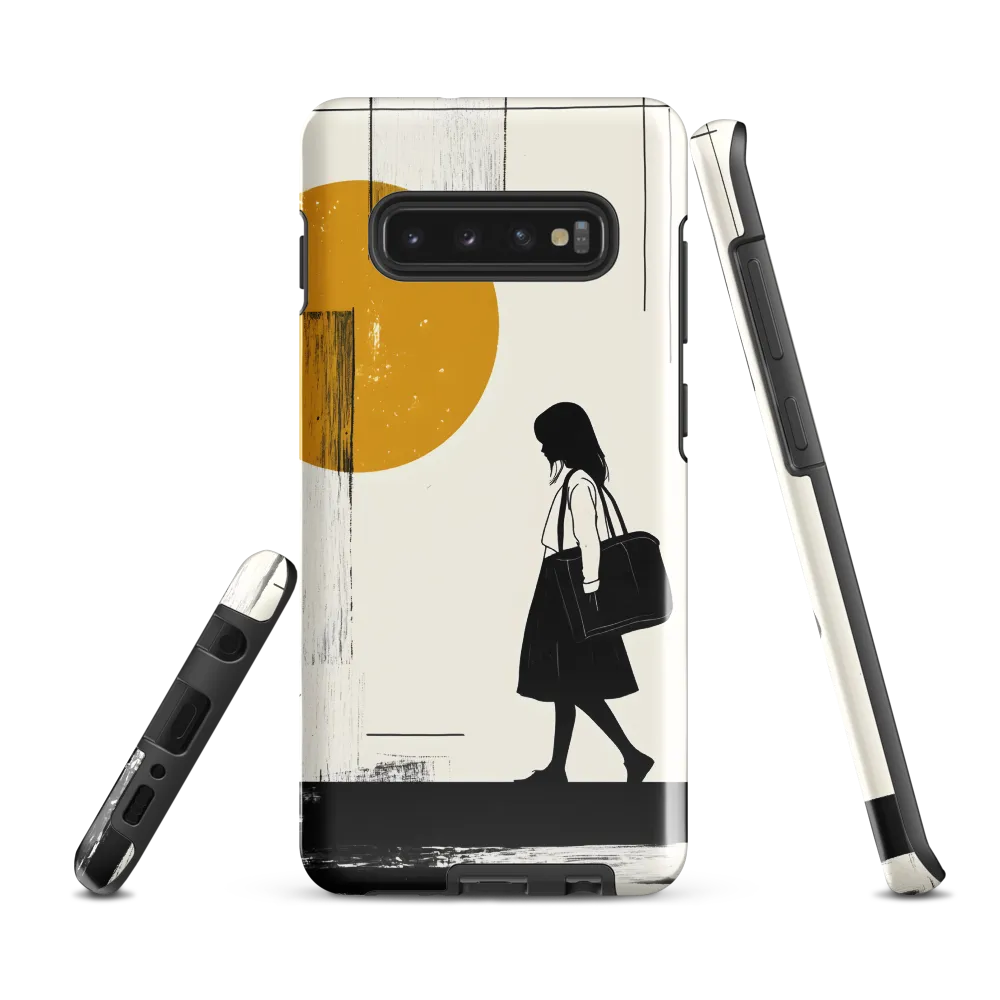 Silent Steps | Phone Case |  S10 Plus | Tough Case | Glossy